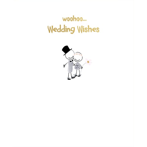 Card - Wedding Cute Smudge