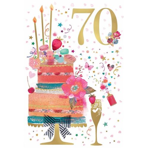 Card - 70th Birthday