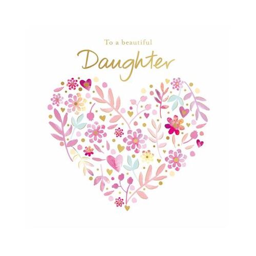 Card - Birthday Daughter Heart