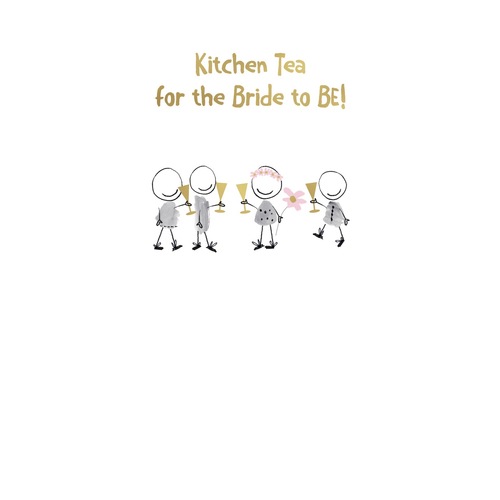 Card - Kitchen Tea for Bride to Be