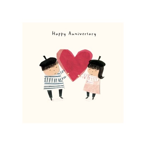 Card - Happy Anniversary Heart