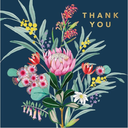 Card - Thank You Botanical