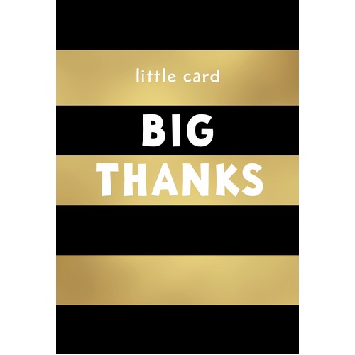 Card - Thank You Big Thanks