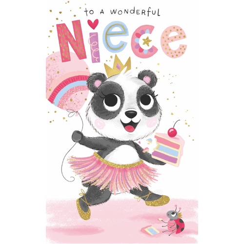 Card - Birthday Wonderful Niece