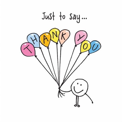 Card - Just to Say Thank You