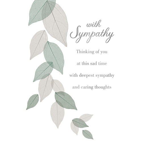 Card - With Sympathy