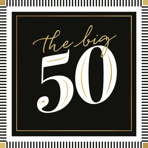 Card - Birthday The Big 50