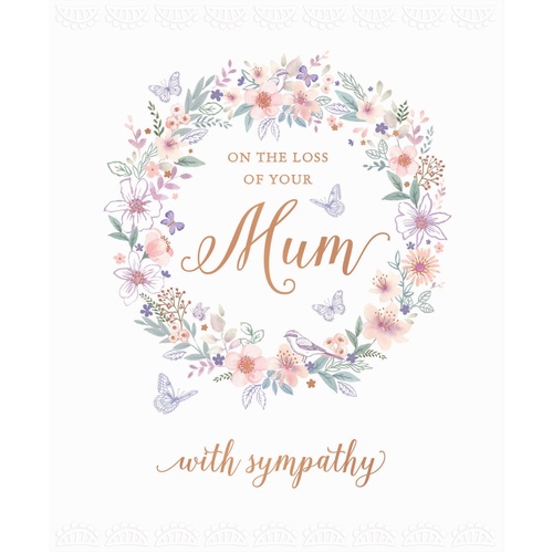 Card - Sympathy on the Loss of Your Mum