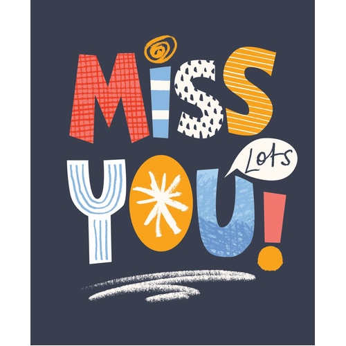 Card - Miss You Lots