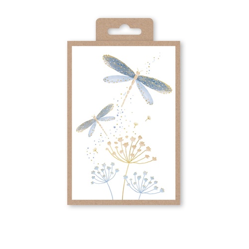 Notecards Box of 10 - Dragonfly & Dandelions