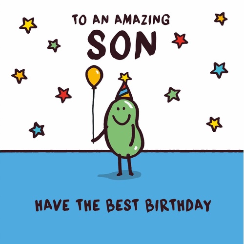 Card - Birthday Son Balloon