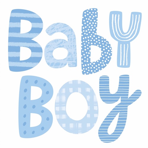 Card - Baby Boy Blue