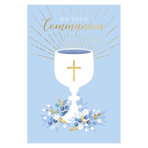 Card - On Your Communion Chalice