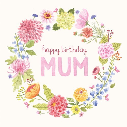 Card - Happy Birthday Mum