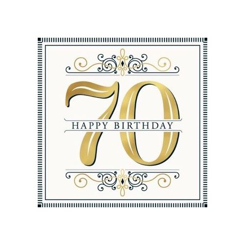 Card - 70th Birthday