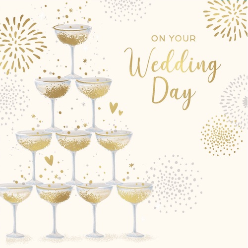 Card - Wedding Day Cocktail Tower
