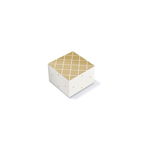 Gift Box X-Small - Quilted Gold