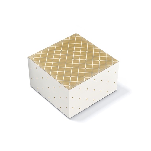 Gift Box X-Large - Quilted Gold