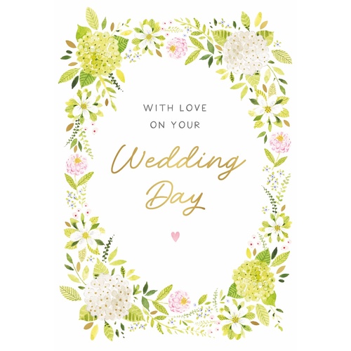 Card - Wedding Day Floral