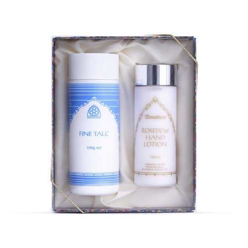 Rosedew Hand Lotion and Talcum Powder Gift Set