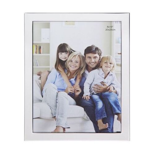 White Plated Frame - 8x10"