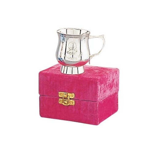 Christening Georgian Mug - Pink Box