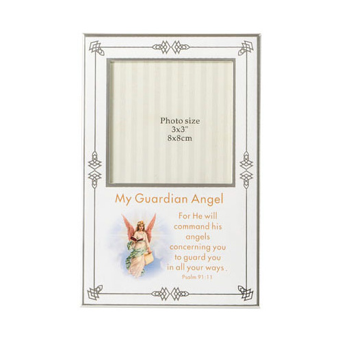 My Guardian Angel White Photo Frame