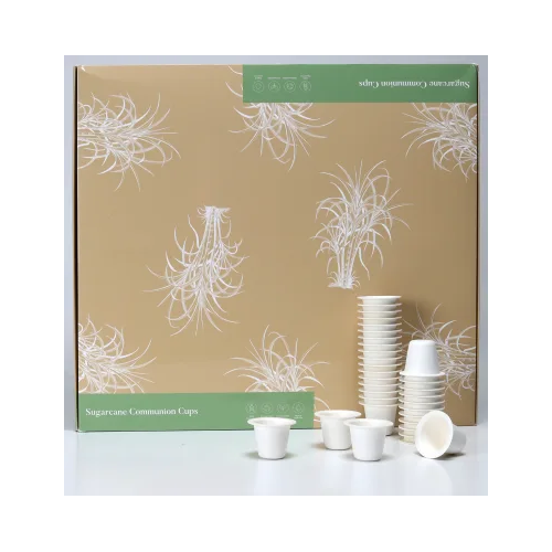 Communion Cups Sugarcane Eco Friendly, Biodegradable (1000)