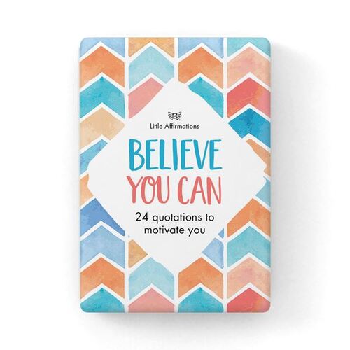 24 Daily Inspirations - Believe You Can