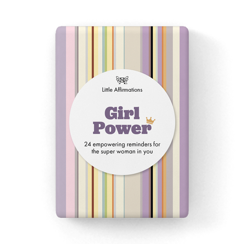 24 Inspirational Affirmation Cards - Girl Power
