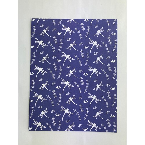 Wrapping Paper - Jacaranda Dragonfly