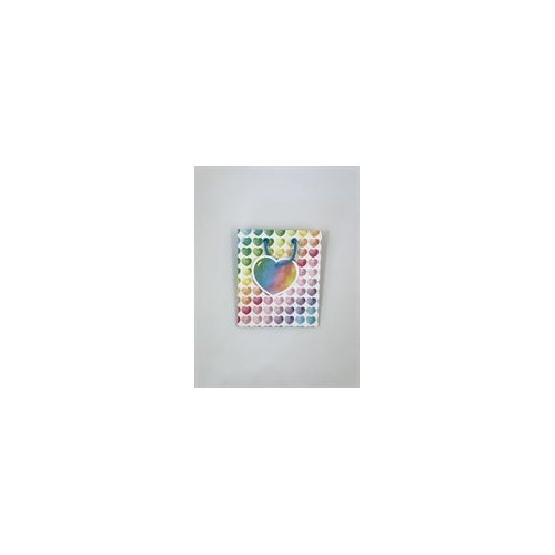 Gift Bag Small - Rainbow Hearts