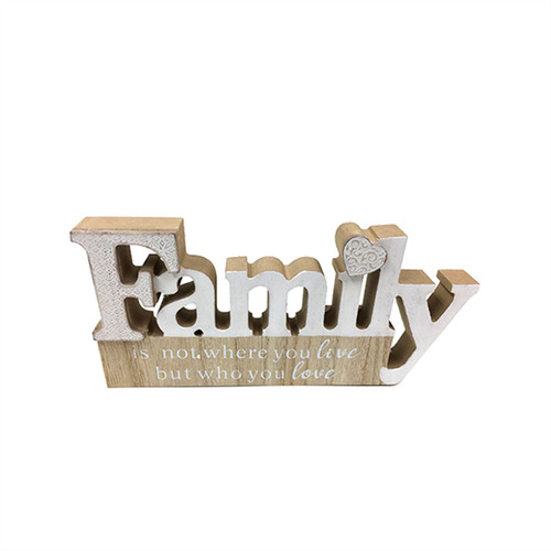 Family Table Top Wooden Plaque
