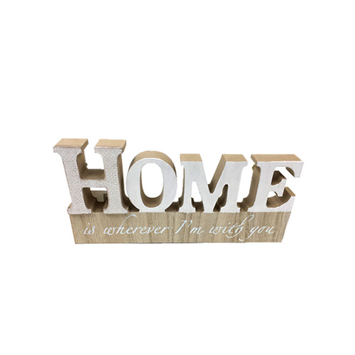 Home Table Top Wooden Plaque