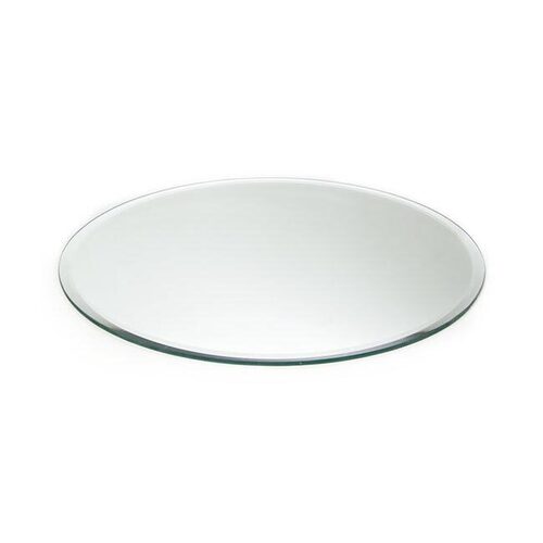 Candle Mirror Plate w/Bevelled edge 30cm