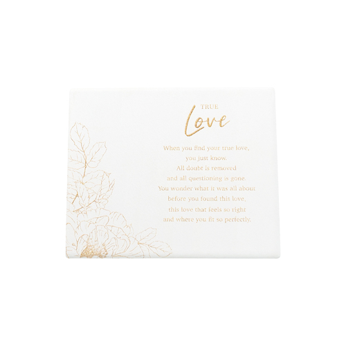 Wedding True Love Verse Plaque