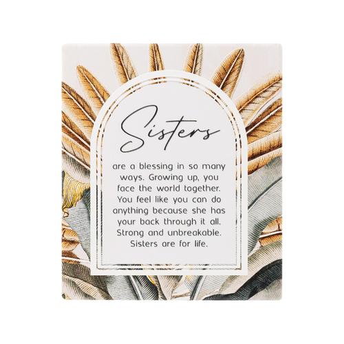 Exotic Sister Verse Plaque