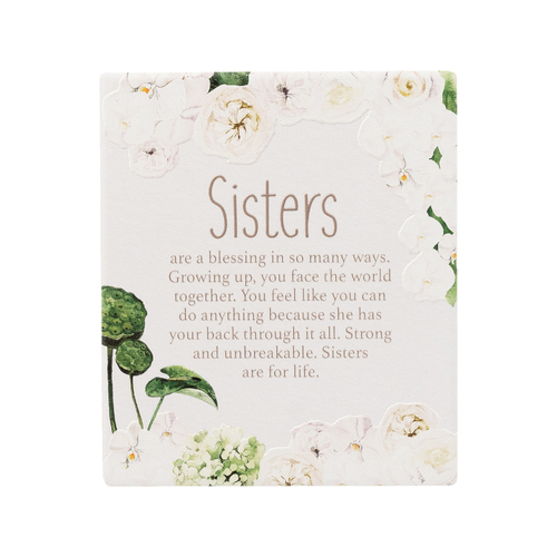 Greenhouse Sister Verse Plaque
