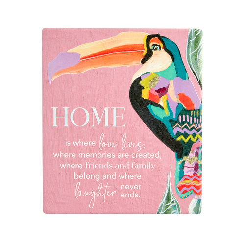 Talulah Home Verse Plaque