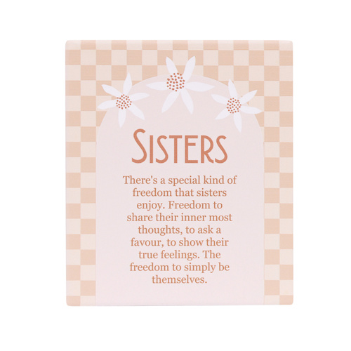 Tuscan Sun Sister Verse Plaque