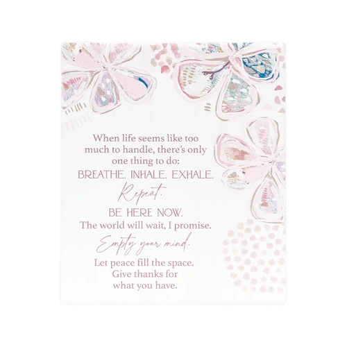 Love, Vera Mindfulness Verse Plaque