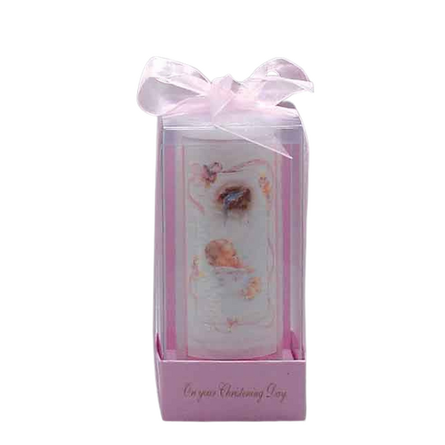 Candle Christening Girl Boxed 6x2