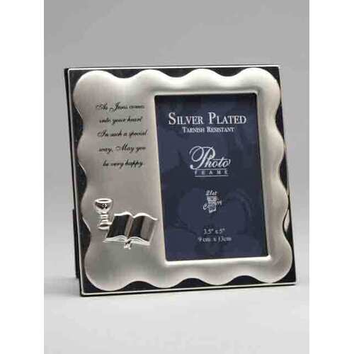 Communion Silver Plated Photo Frame