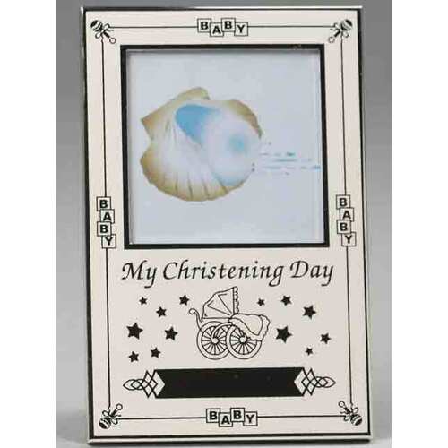 Christening Photo Frame - 3 x 3