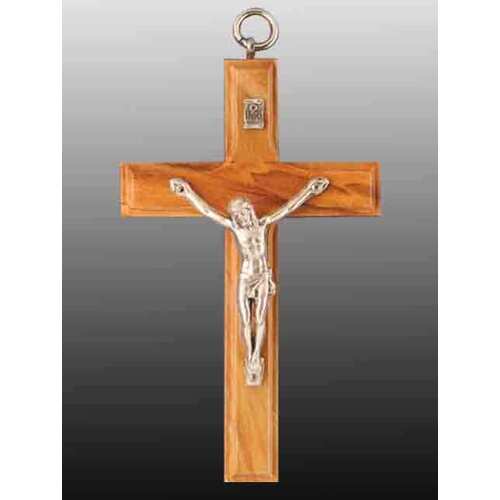 Crucifix Olive Wood 90 x 60mm
