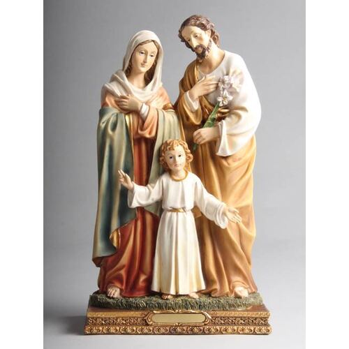 Statue 30cm Resin - Holy Family