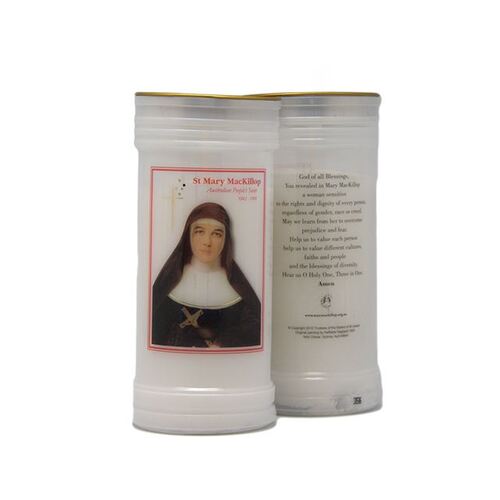 Devotional Candle - St Mary MacKillop