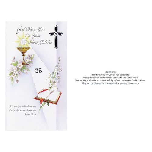 Card - Silver Jubilee