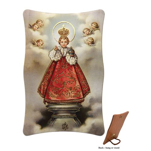 Plastic Plaque- Infant Of Prague (110x70mm)