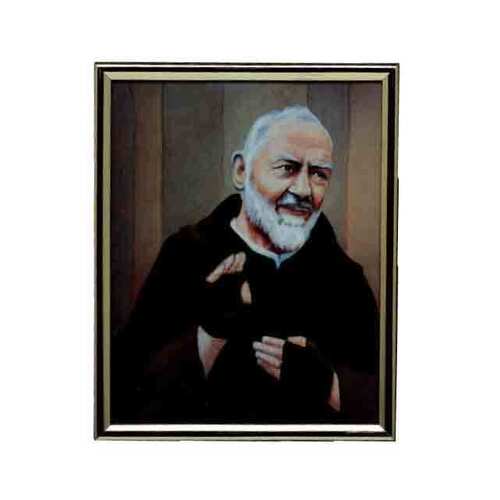 Gold Frame Padre Pio